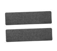 Angoily 2 Alfombrillas Antideslizantes Lavables Para Escaleras De Interior Y Exterior Color Gris Oscuro