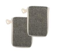 Angoily 2 Bolsas de Lino para Hacer Espuma de Jabón Estructura de Red, Colgantes y Resistentes, Ideales para Baño y Almacenamiento de Jabón Artesanal