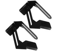 Angoily 2 Pares Soporte para Esmeriladora de Banco 150 200, Repuesto | Apoyo Estable, Instalación Sencilla, Resistente al Desgaste, para Pulidora y Banco de Trabajo