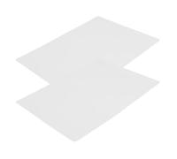 Angoily 2 Piezas Alfombrilla para Cerámica y Manualidades de Acrílico 35x25.5 Cm Plataforma Estable para Esculpir Resistente a Deformaciones Adecuado para Pintura y Espacio Creativo