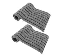 Angoily 2 piezas Alfombrillas Antideslizantes para Escaleras de Alfombra de de Alta Seguridad para Ancianos y Mascotas Protección y Instalación Interiores