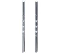 Angoily 2 Piezas Barra Metálica Recta para Reposacabezas de Coche Soporte de Cuello Fácil Instalación Diseño Minimalista y Estiloso Compatible con Asientos Automotrices y Furgonetas