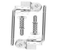 Angoily 2 Piezas Bisagra de Almohada Ajustable para Sofá 13.5 CM Aleación Resistente 2 Unidades Accesorio de Hardware para Muebles Sala y Dormitorio Soporte Ergonómico para Reposacabezas