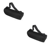 Angoily 2 Piezas Bolsa de Almacenamiento de trípode maquinilla Afeitar maquinas de Afeitar Bolsillo de Almacenamiento de la cámara Estuche de Transporte para trípode Mochila Black