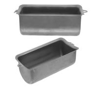 Angoily 2 Piezas Cubierta Metálica que Minimiza Fallos y Protege Capacitores de Acero Accesorio Resistente para Condensador de Compresor de Aire Silencioso en Bombas sin Aceite