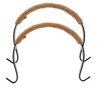 Angoily 2 Piezas de Asa de Tetera Ergonómica de Cuerda de Cáñamo Resistente al Desgaste Mango de Repuesto Grande 11-13 CM para Teteras de Cerámica y Vidrio Accesorios para Hervidor