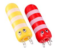 Angoily 2 Piezas Dispositivo Trenzado de Cuerda de Abeja de Plástico ABS Herramienta para Tejer Manualidades DIY Tejedor de Lana 4 Clavijas Adecuado para Suéteres Bufandas y Proyectos