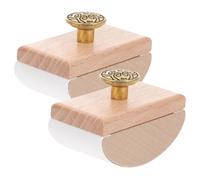 Angoily 2 piezas Herramienta de Secado Rápido de Tinta con Blotter de Madera Absorbente Portátil para Oficina y Caligrafía Diseño Duradero para Escritura con Pluma