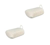 Angoily 2 Piezas manoplas baño cepillar rubor para las mejillas fregadora de ducha cepillo de ducha tómate un baño herramienta alcachofa de la ducha plato combinado