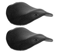 Angoily 2 Piezas Protector Puntera Metatarsiano Negro de para Calzado de Seguridad Resistente al Calor y Cubierta para Botas de Trabajo Industriales Unidades