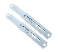 Angoily 2 Piezas Sistema Deslizante Ajustable para Cabezal de Masaje Riel Telescópico Extraíble con Varilla Elevadora Regulable Accesorio Resistente para Camillas y Mesas de Dibujo