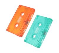 Angoily 2 Piezas Vintage Blank Audio Tapes For DIY Recording Music Lovers And Retro Decoration