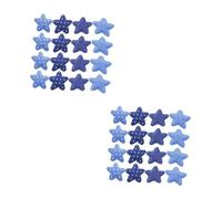 Angoily 2 Series Parches De De Tela De Jean Para Diy De Parches Adhesivos Para Mochilas Ropa Y Manualidades Colores Aleatorios Color Aleatorio 40 Piezas*2