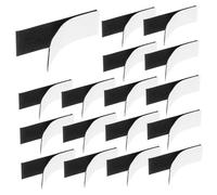 Angoily 20 Pares Cinta Adhesiva de Gancho y Bucles Autoadhesiva para Alfombras y Tapetes Resistente y Durable para Instalaciones Hogar y Reparaciones