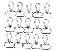 Angoily 20 Piezas Cierres de Jaula para Aves Accesorios de Metal Antiescape para Puertas de Jaulas de Periquitos Cierres Seguros para Aves Exóticas y Mascotas