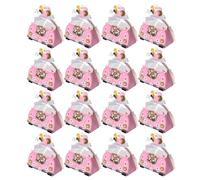 Angoily 20piezas Cajas de Obsequio de Dulces de Boda Papel Cajas para Dulces de Panadería y Golosinas para Pequeños Obsequios de Boda y Fiestas Color Rosa