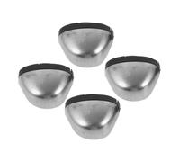 Angoily 2pares Cubrepunteras De Seguridad Protectores De Puntera para Botas De Trabajo Ensanchadores De Puntera De Material Resistente para Uso Diario Construcción o Industria