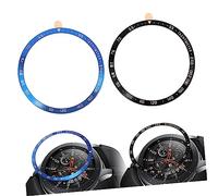 Angoily 2piezas Accesorios Reloj Clásico Anillos Acero Inoxidable Cubiertas Antiarañazos Diseño Elegante