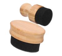 Angoily 2piezas Aplicador De Cera De Aceite Para Tabla De Cortar Utensilios De Cocina De Madera Acondicionador De Cera Para Encimera Superficie Muebles Aplicación Cuidado Mantenimiento Mes