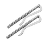 Angoily 2piezas Clip De Dinero De Metal Resistente con Resorte para Billetes y Tarjetas De Abrazaderas Portátiles para Dinero Fijación Segura y Compacta Compatible con Billetes y Documento