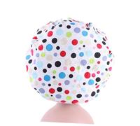 Angoily 2piezas Gorro De Dormir Elástico Para Niño Niña Sombrero De Ala Ancha Creativo Diseño De Piña y Puntos Coloridos Cómodo y Espacioso Para Mantener El Cabello Su Lugar Mientras