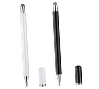 Angoily 2piezas Lápiz Óptico de Doble Cabeza para Pantalla Táctil Punta Fina y Alta Sensibilidad para Teléfono y Tableta Lápiz Capacitivo Táctil para Surface y Sistemas Móviles