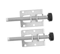 Angoily 2piezas Nivelador De Patas De Mesa Ajustable Resistentes Antideslizantes De Metal para Banco De Trabajo