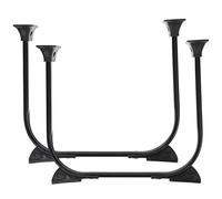 Angoily 2piezas Patas De Metal para Mesa Diseño y Estilo Hairpin para Mesas De Cocina De Noche y Proyectos De DIY