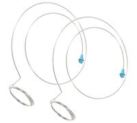 Angoily 2piezas Soporte para Lupa De Alambre Ajustable Soporte De Lupa Pequeño para Reparación De Relojes Accesorios para Reparación De Relojes Alambre para para Trabajo De Precisión