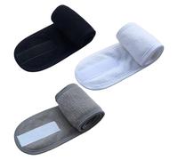 Angoily 3 Diademas para Mujer Cómodas y Resistentes al Agua de Poliéster Antideslizante Ideales para Aplicar Mascarilla y Hacer Spa Facial