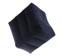 Angoily 3 Piezas Cojín de Reposapiés Inflable Ajustable para Almohada de Descanso para Piernas Aviones y Trenes Circulación y Azul