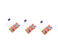 Angoily 3 Series Botones De Plástico Diy Para Manualidades Y Costura Accesorios De Decoración Para Proyectos Botones Coloridos Y Lúdicos Perfectos Para Scrapbooking Y 240 Piezas*3