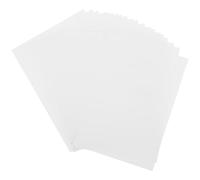 Angoily 30 Piezas Papel Antiadherente para Arte Gemas Papel de Liberación de Doble Cara A5 Blanco Antiadherente Fácil Retirada para Obras de Arte y Pintura de Gemas en Decoración del