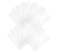 Angoily 37 Piezas Carpetas Transparentes Tipo para Documentos Protectores de Página Resistentes con Bordes Abrasión Fundas Plásticas para Oficina y Escuela Organización y Seguro Archivo