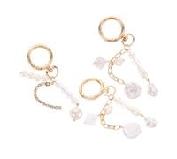 Angoily 3piezas Charms de Moda para Teléfonos Móviles Charms Kawaii para Teléfono Llavero Colgante para Playa Accesorio para Vacaciones la Playa y Mochilas