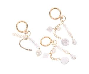 Angoily 3piezas Charms de Moda para Teléfonos Móviles Charms Kawaii para Teléfono Llavero Colgante para Playa Accesorio para Vacaciones la Playa y Mochilas