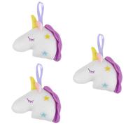 Angoily 3piezas Esponja De Baño De Unicornio Esponja Exfoliante De Ducha Para Piel Sensible Diseño Divertido y Atractivo Para Adultos y Blanco