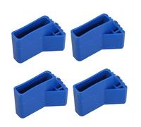 Angoily 4 Almohadillas Para Pies De Escalera Telescópica Reposapiés Para Interiores Protectores De Patas De Escalera Repuesto De Pies De Tijera Fundas Antideslizantes De