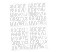 Angoily 4 Láminas De Letras Termoadhesivas Para Ropa Letras De Vinilo Termoadhesivas A- Parches Del Alfabeto Para Ropa Sombreros Mochilas Manualidades Pegatinas Y Camisetas