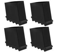 Angoily 4 Para Pies De Escalera Para Pies De Escalera Elásticos Grandes De Fibra De Vidrio Y Goma