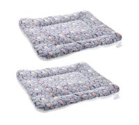 Angoily 4 Piezas Alfombra para Mascotas Manta para Mascotas Pequeño Alfombra Caliente para Perros Mantas De Invierno Manta para Dormir Gato Estera para Perros Cachorro Franela Almohadón