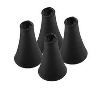 Angoily 4 Piezas de Goma para Soporte Móvil Antideslizantes y Resistentes para Montaje Motocicleta y Bicicleta Recambio Compatible para Soportes Celulares