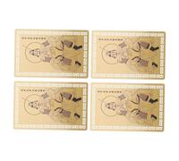 Angoily 4 Piezas Feng Shui Taisui Cards Year Of Horse Auspicious Protection Amulets For Health Wealth Peaceful Chinese Year