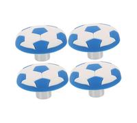 Angoily 4 Tiradores para Muebles de de Niños Y Niñas con Forma de Fútbol de Dibujos Animados Estilo Moderno para Armario Armario Estantería