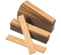 Angoily 40 Pcs Suelo para Casa de Muñecas, Suelo Miniatura para Casa de Muñecas, Marrón Claro, Plástico, 10 x 1.5 x 0.2 cm, Accesorios para Mini Casa DIY