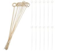 Angoily 40 Piezas Porta Tarjetas de Lugar Metálicos Púas, Soporte Redondo para Fotos en Forma de Ramo Floral, Clip Metálico Reutilizable para Decoración de Bodas y Eventos