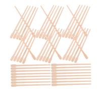 Angoily 400 piezas Palitos de Madera para de Pintura y Resina Epoxi Varillas de Madera Duraderas para Manualidades Palitos de para Artistas y Proyectos DIY Reutilizable