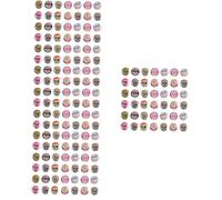 Angoily 400 Piezas Parches Calavera Accesorios DIY para Fabricación de Joyas Collares Pulseras