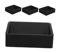 Angoily 4piezas Base De Fijación De Rueda Copas De Goma para Ruedas Compatibles Muebles De Sofás Camas y Sillas para