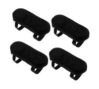 Angoily 4piezas Cojín del Reposabrazos para Silla de Oficina Almohadilla Ergonómica Elevadora Cómoda y Desmontable de Coderas para Sillas de Oficina y Gaming Protectores Lavables